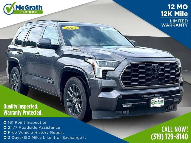 2024 Toyota Sequoia Platinum for sale in Iowa City, IA