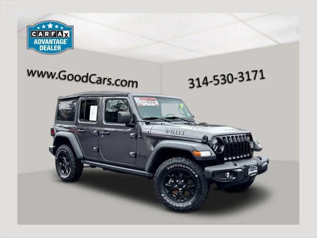 2021 Jeep Wrangler Willys 4x4 for sale in St. Louis, MO