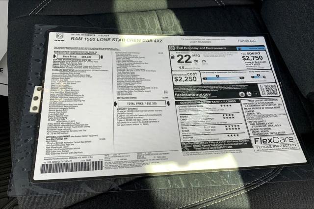 2026 Ram 1500 Lone Star Crew Cab 4x2 5'7" Box