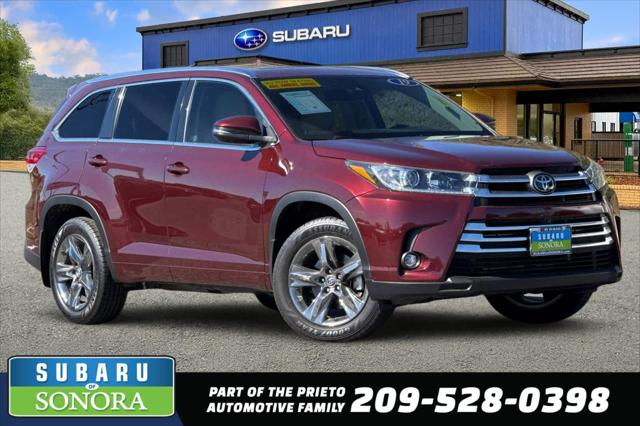 2019 Toyota Highlander Limited Platinum for sale in Sonora, CA