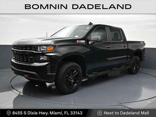 2021 Chevrolet Silverado 1500 4WD Crew Cab Short Bed Custom Trail Boss for sale in Miami, FL