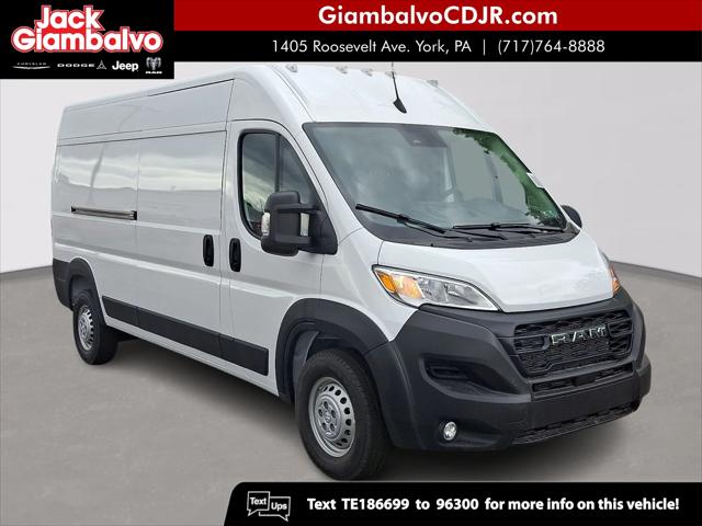 2026 Ram ProMaster Cargo Van Tradesman High Roof 159" WB w/Pass Seat for sale in York, PA