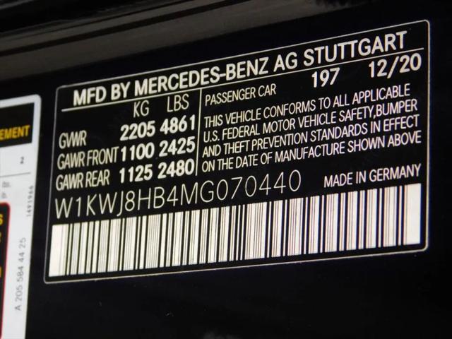 2021 Mercedes-Benz AMG C 63 S