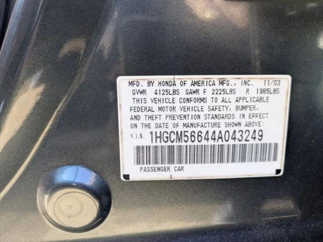 2004 Honda Accord 2.4 EX