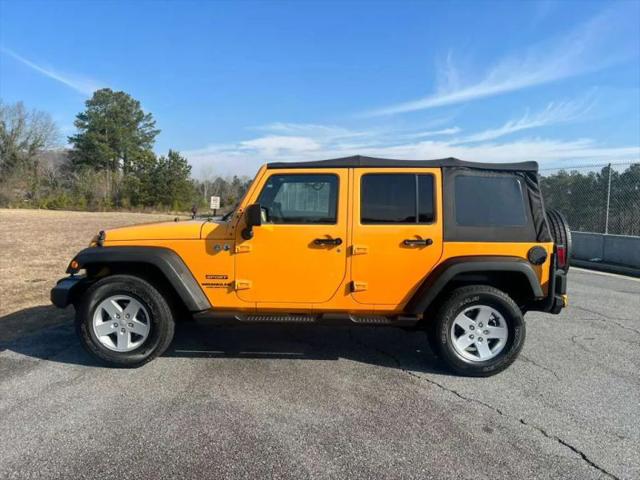 2012 Jeep Wrangler Unlimited Sport