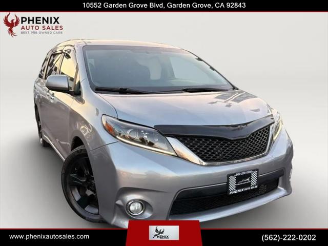 2015 Toyota Sienna SE 8 Passenger for sale in Garden Grove, CA