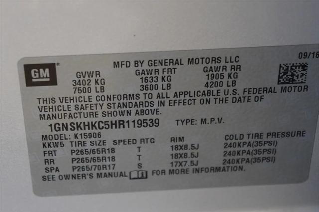 2017 Chevrolet Suburban LT