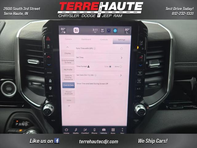 2026 Ram 1500 Laramie Crew Cab 4x4 5'7" Box