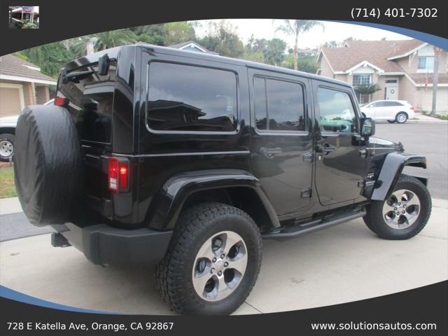 2016 Jeep Wrangler Unlimited Sahara