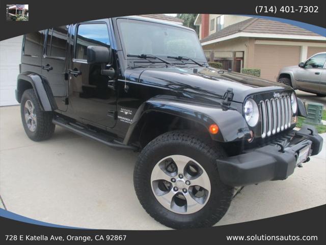 2016 Jeep Wrangler Unlimited Sahara