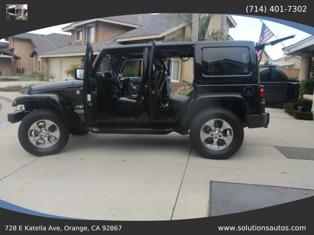 2016 Jeep Wrangler Unlimited Sahara