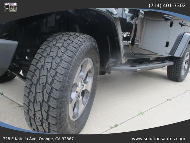 2016 Jeep Wrangler Unlimited Sahara