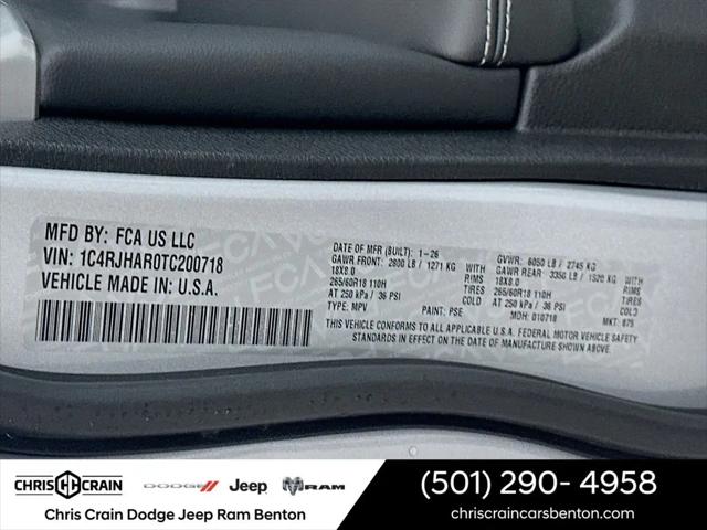 2026 Jeep Grand Cherokee Altitude 4x4