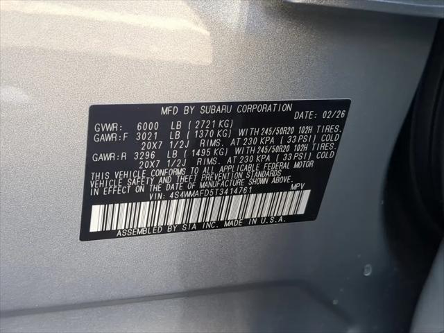 2026 Subaru Ascent Limited 8-Passenger