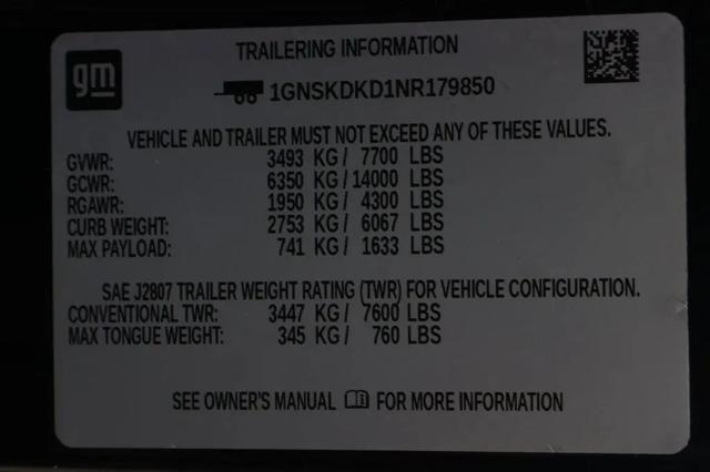 2022 Chevrolet Suburban 4WD Z71