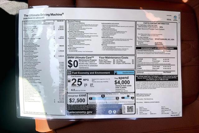 2026 BMW X5 sDrive40i