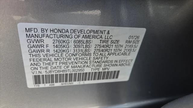 2026 Acura MDX Type S Advance Package