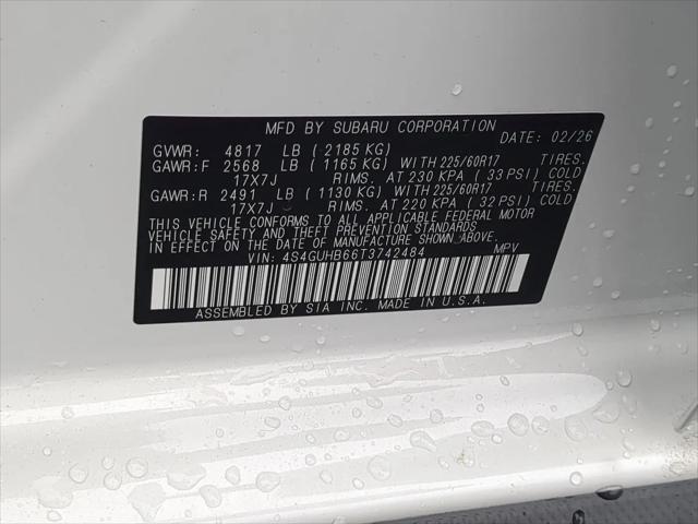 2026 Subaru Crosstrek Standard