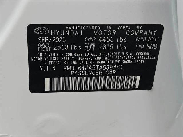 2026 Hyundai Sonata SEL Sport