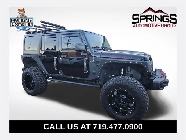 2017 Jeep Wrangler Unlimited Rubicon Hard Rock 4x4 for sale in Colorado Springs, CO
