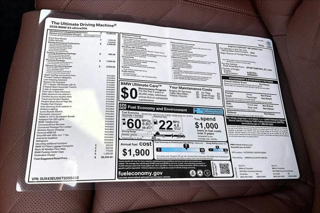 2026 BMW X5 xDrive50e
