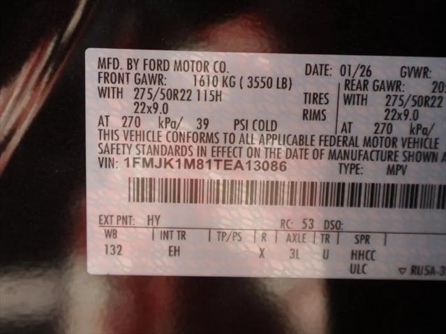 2026 Ford Expedition Max Platinum MAX