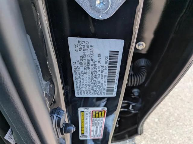 2026 Honda Ridgeline Black Edition