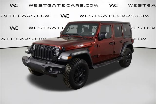 2022 Jeep Wrangler Unlimited Willys Sport 4x4 for sale in Raleigh, NC