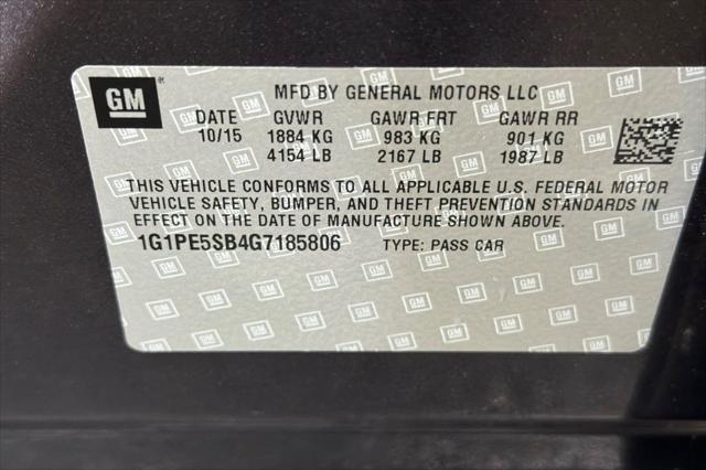2016 Chevrolet Cruze Limited 1LT Auto