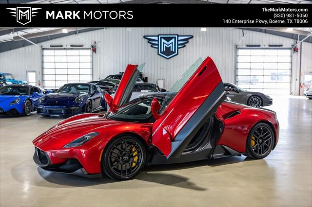 2023 Maserati C20 - $286,345 MSRP - CARBON CERAMIC BRAKES - $10K ROSSO VINCENTE PAINT - CARBON FIBER SPOILER for sale in Boerne, TX