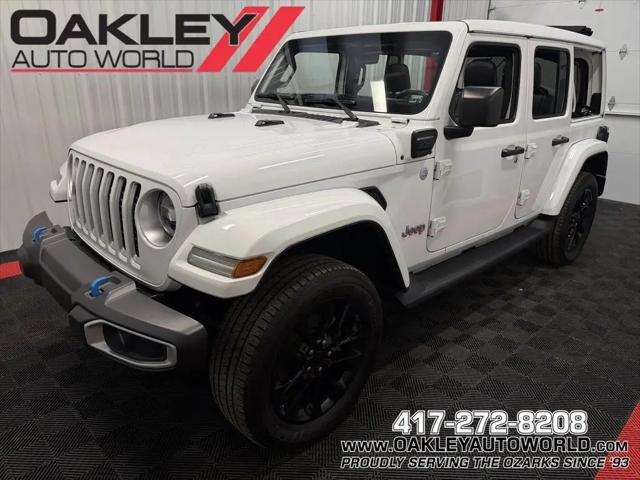 2022 Jeep Wrangler 4xe Unlimited Sahara 4x4 for sale in Branson West, MO