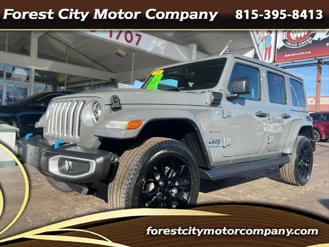 2023 Jeep Wrangler 4xe Sahara 4x4 for sale in Rockford, IL