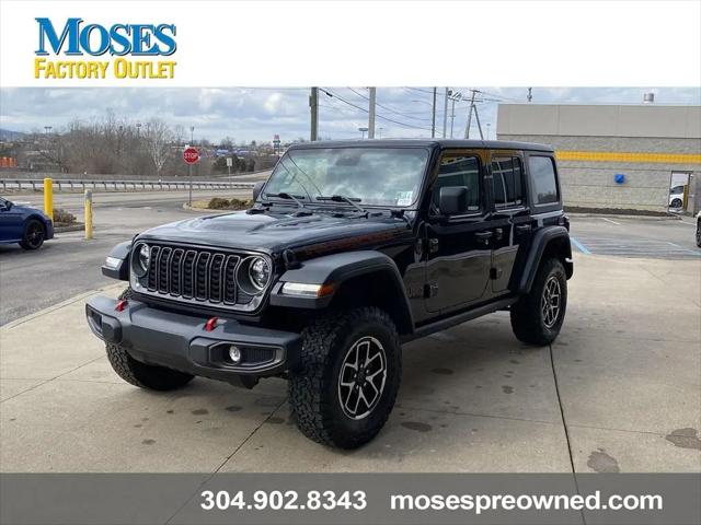 2025 Jeep Wrangler 4-Door Rubicon 4x4 for sale in Hurricane, WV