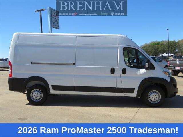 2026 RAM Ram ProMaster RAM PROMASTER 2500 TRADESMAN CARGO VAN HIGH ROOF 159 WB