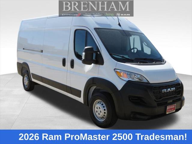 2026 RAM ProMaster 2500 RAM PROMASTER 2500 TRADESMAN CARGO VAN HIGH ROOF 159 WB