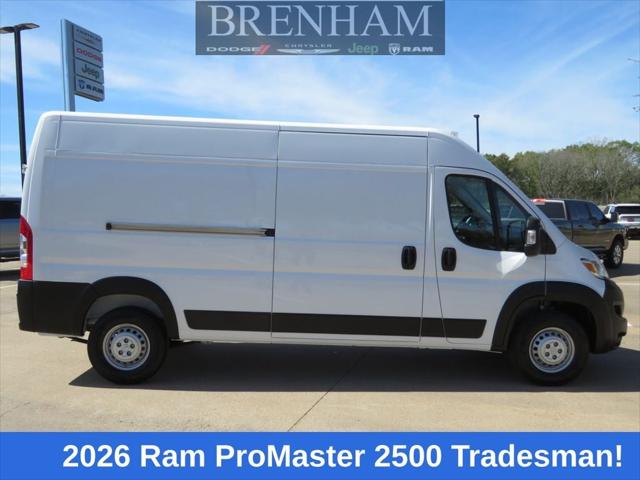 2026 RAM ProMaster 2500 RAM PROMASTER 2500 TRADESMAN CARGO VAN HIGH ROOF 159 WB