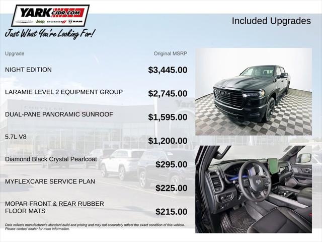 2026 RAM Ram 1500 RAM 1500 LARAMIE CREW CAB 4X4 57 BOX