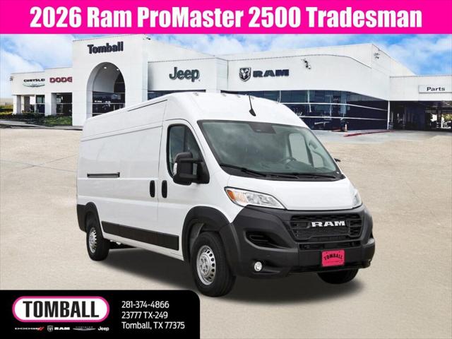 2026 RAM Ram ProMaster RAM PROMASTER 2500 TRADESMAN CARGO VAN HIGH ROOF 159 WB