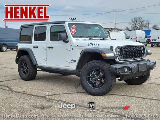 2025 Jeep Wrangler 4xe Willys 4xe for sale in Battle Creek, MI