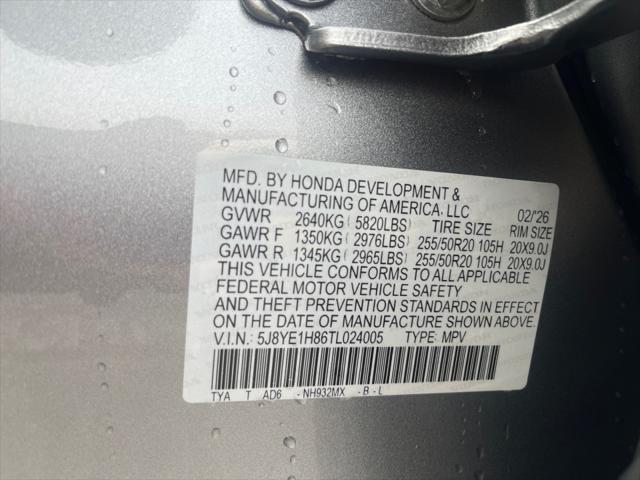 2026 Acura MDX Advance Package