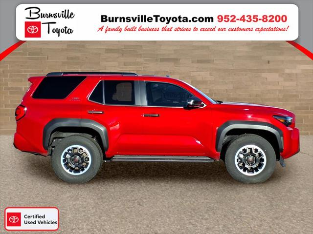 Used 2025 Toyota 4Runner TRD Off-Road Premium with VIN JTEVA5BR1S5037975 for sale in Burnsville, Minnesota