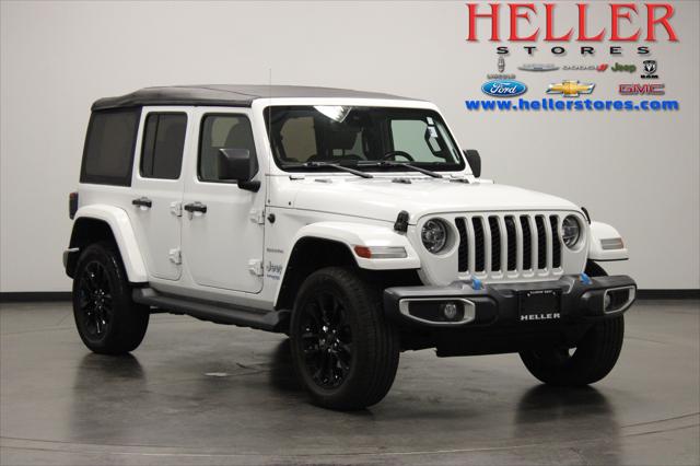 2022 Jeep Wrangler 4xe Unlimited Sahara 4x4 for sale in Pontiac, IL