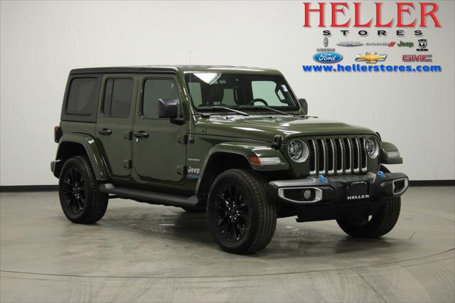 2022 Jeep Wrangler 4xe Unlimited Sahara 4x4 for sale in Pontiac, IL
