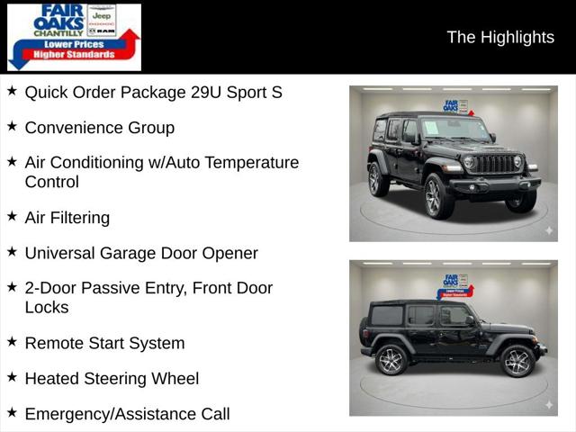2025 Jeep Wrangler 4xe Sport S 4xe