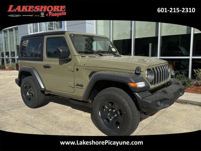 2026 Jeep Wrangler 2-Door Sport 4x4 for sale in Picayune, MS