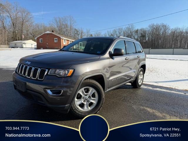 2017 Jeep Grand Cherokee Laredo 4x4 for sale in Spotsylvania, VA