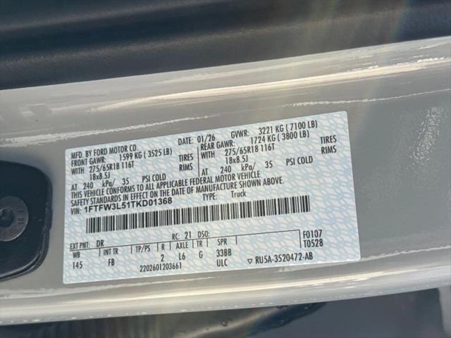 2026 Ford F-150 XLT Pickup 4D 6 1/2 ft
