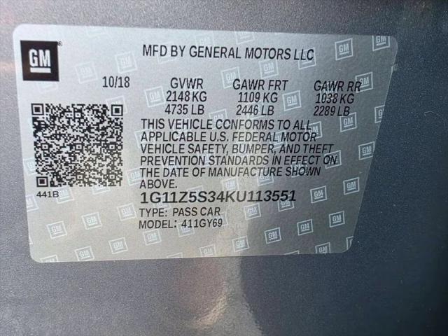 2019 Chevrolet Impala LT