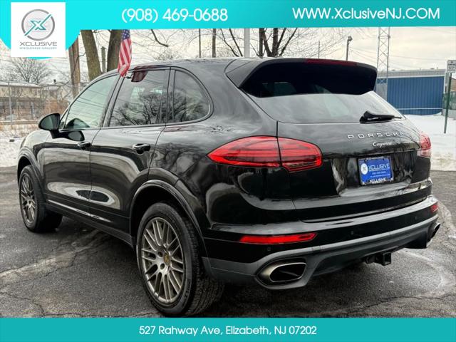 2017 Porsche Cayenne Platinum Edition