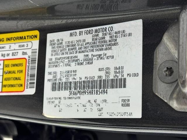 2017 Ford Fusion SE
